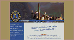 Desktop Screenshot of lions-vk.de