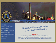 Tablet Screenshot of lions-vk.de